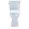 Toto Toilet, 1.28 gpf, Tornado Flush, Floor Mount, Elongated, Cotton CST404CEFG#01 - alternate 3